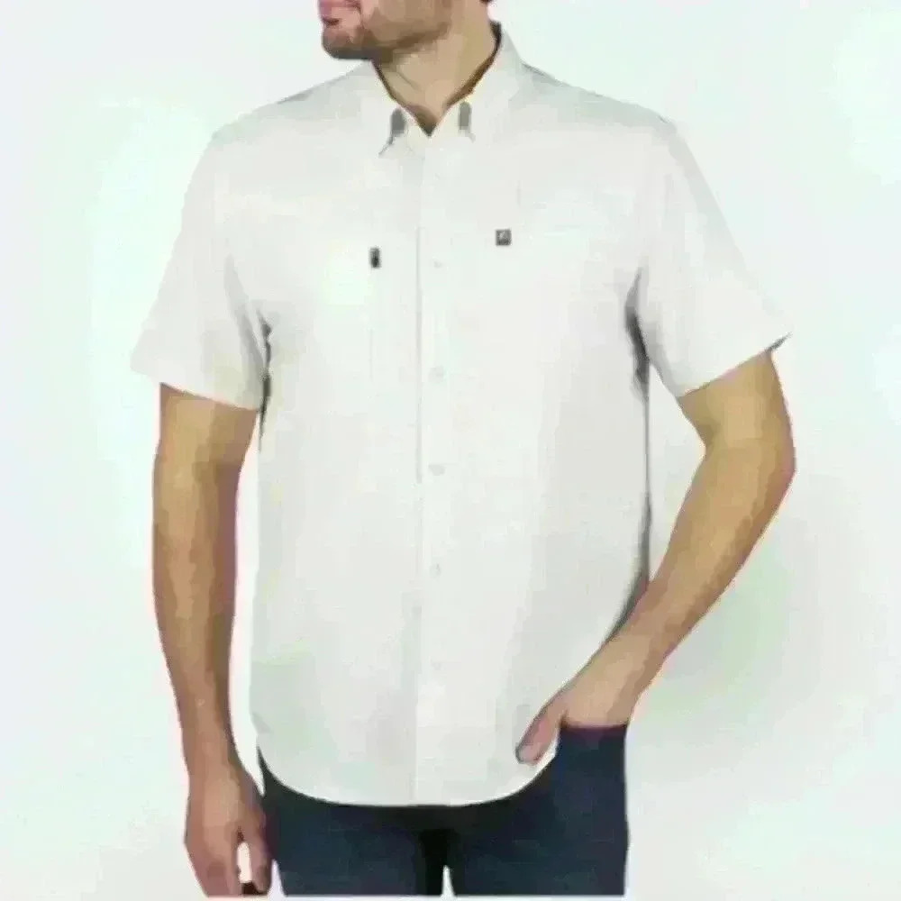 The American Outdoorsman Lightweight Breathable Short Sleeve Button Down XXL